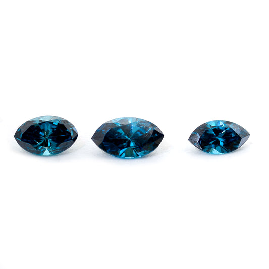 0.82 Blue Diamond Marquise Loose Diamond