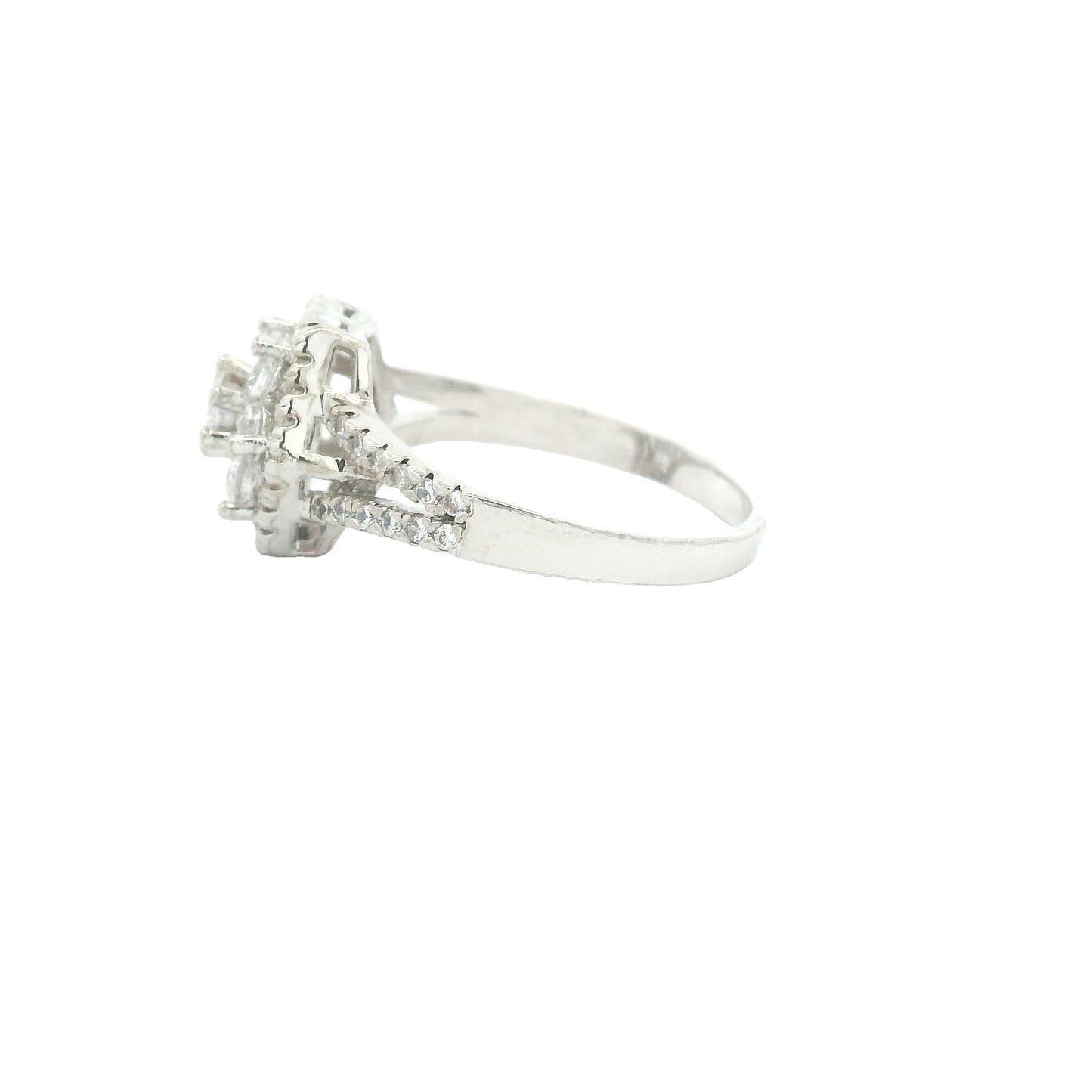 5.06 Ct Cubic Zirconia 925 Sterling Silver Ring