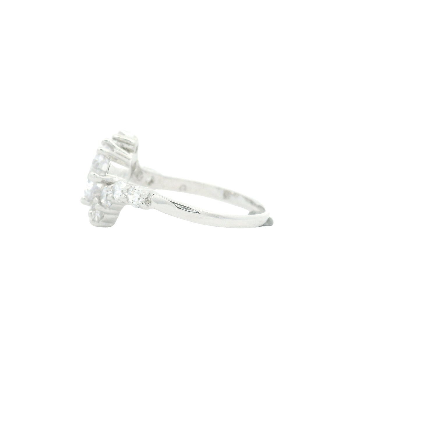 3.47 Ct Cubic Zirconia 925 Sterling Silver Ring