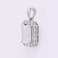 2.58 Carats Lab Grown Diamond 950 Platinum Pendant