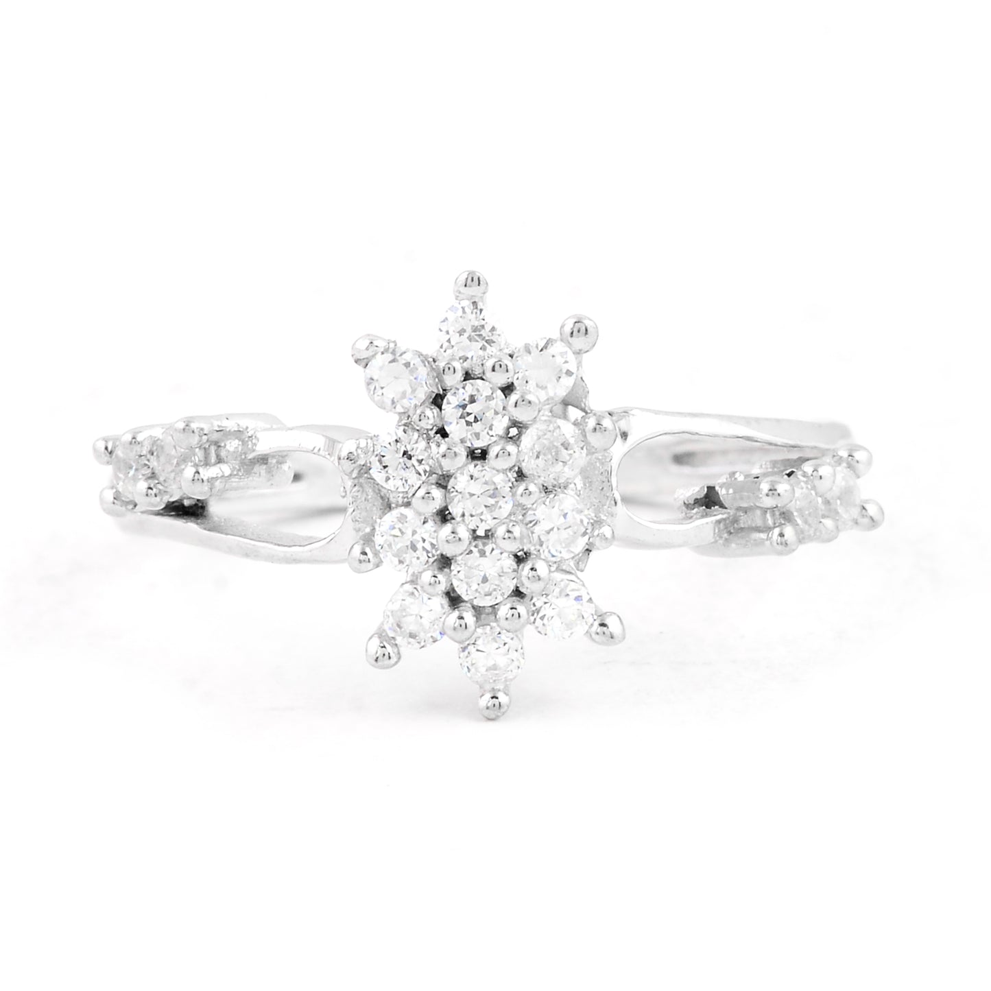 1.45 Ct Cubic Zirconia 925 Sterling Silver Ring