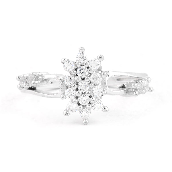 1.45 Ct Cubic Zirconia 925 Sterling Silver Ring