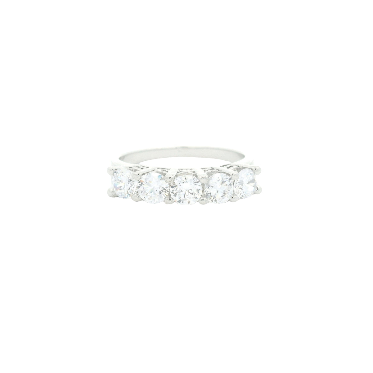 2.44 Ct Cubic Zirconia 925 Sterling Silver Ring