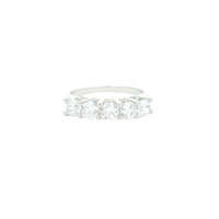 2.44 Ct Cubic Zirconia 925 Sterling Silver Ring