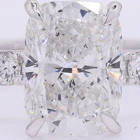 2.47 Carats Lab Grown Diamond 14K Gold Ring