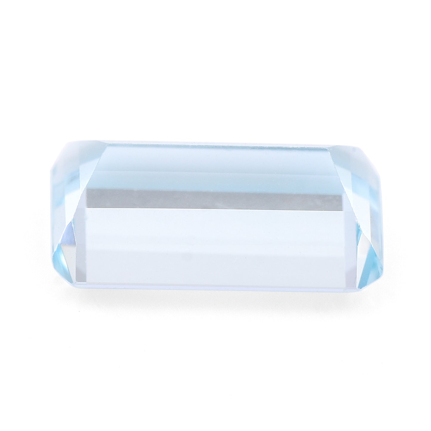 4.39 Natural Beryl Aquamarine Emerald Cut Gemstone