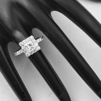 2.07 Carats Lab Grown Diamond 14K Gold Ring