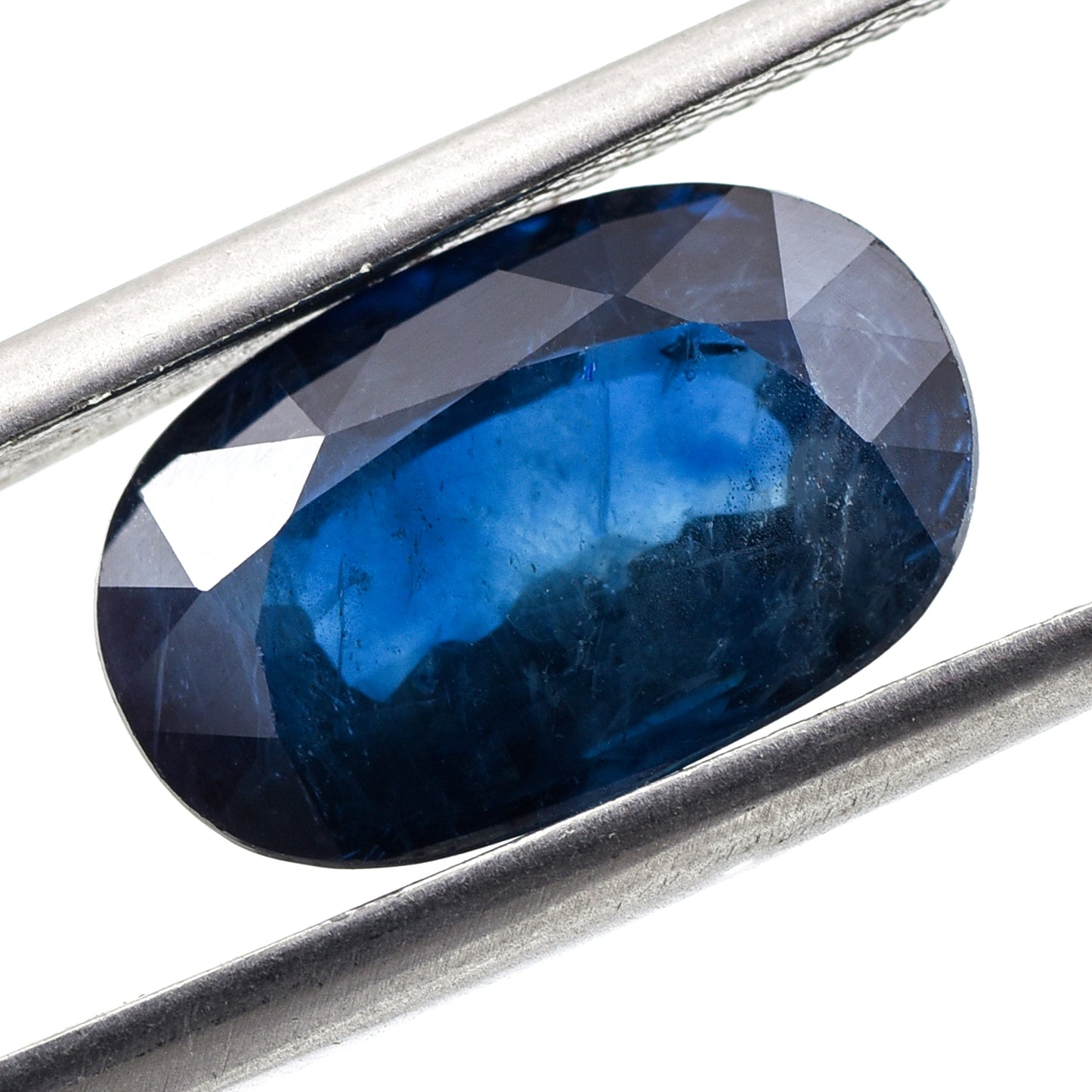 7.52 Natural Corundum Sapphire Oval Mixed Cut Gemstone