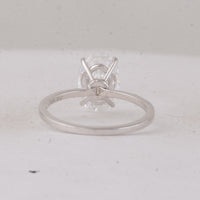 2.57 Carats Lab Grown Diamond 14K Gold Ring
