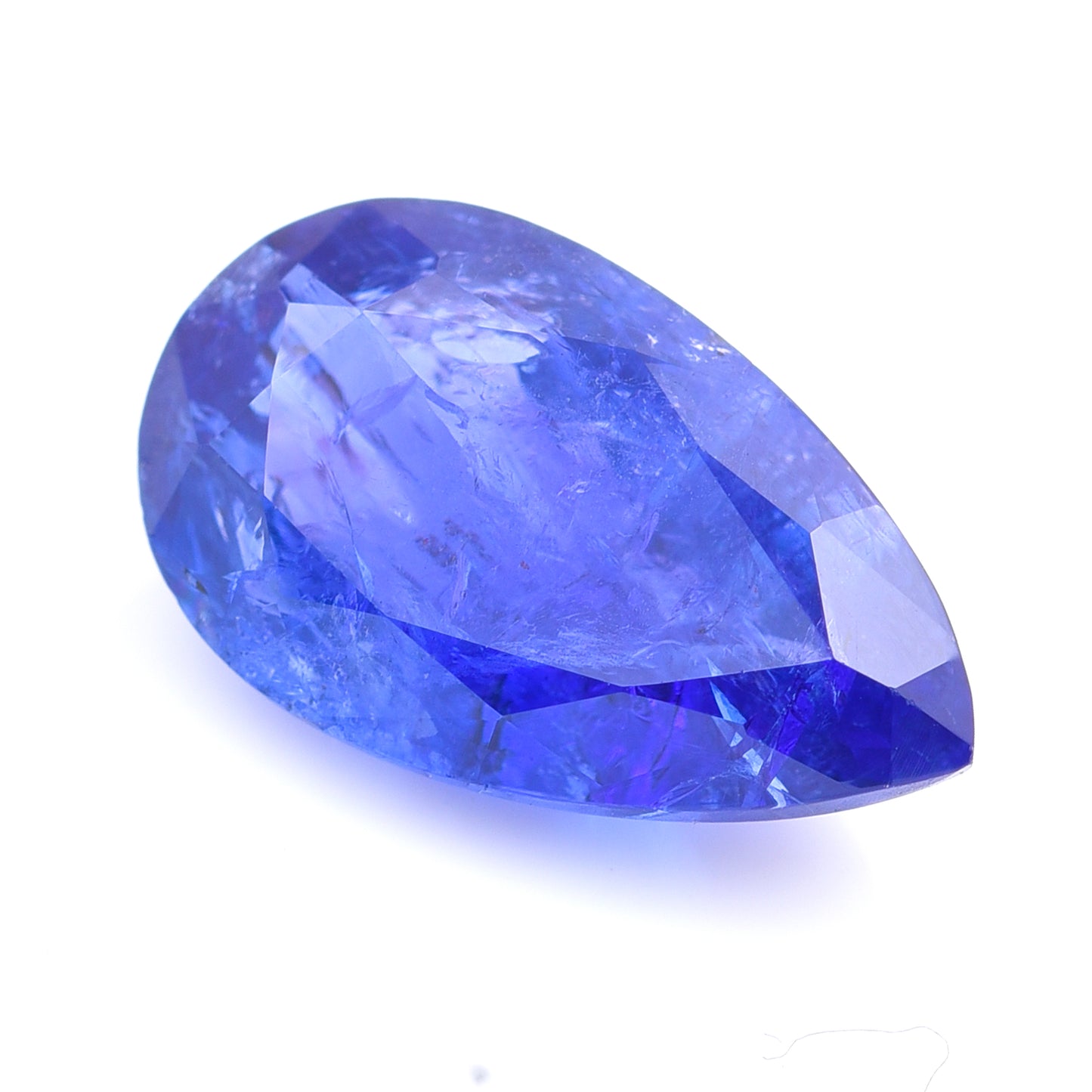 8.17 Natural Zoisite Tanzanite Pear Mixed Cut Gemstone