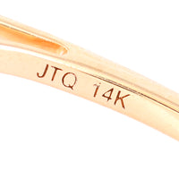 2.97 Ct Oval Tourmaline 14K Gold Ring