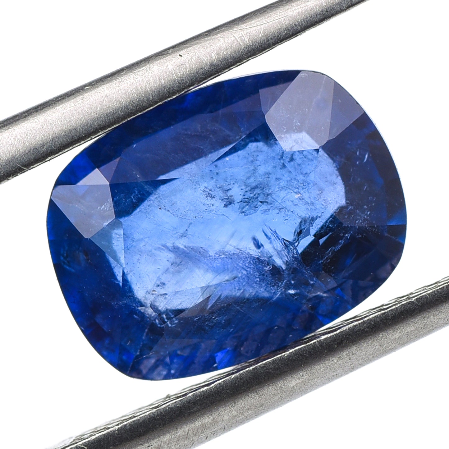 3.11 Natural Corundum Sapphire Rectangular Cushion Mixed Cut Gemstone