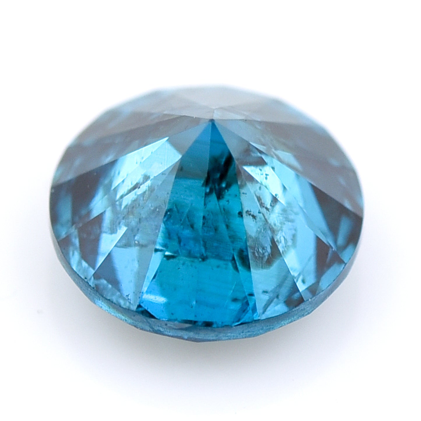 0.4 Blue Diamond Round Loose Diamond