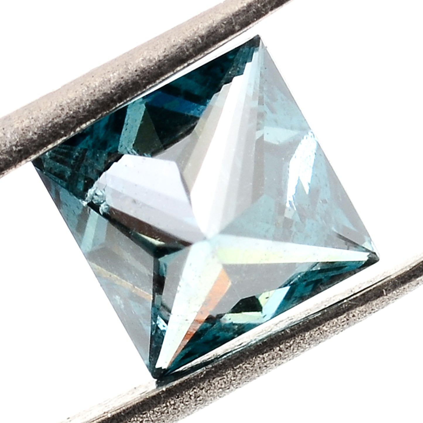 0.61 Blue Diamond Sqaure Loose Gemstone