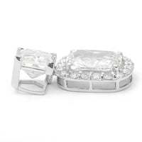 4.12 Carats Lab Grown Diamond 14K Gold Pendant