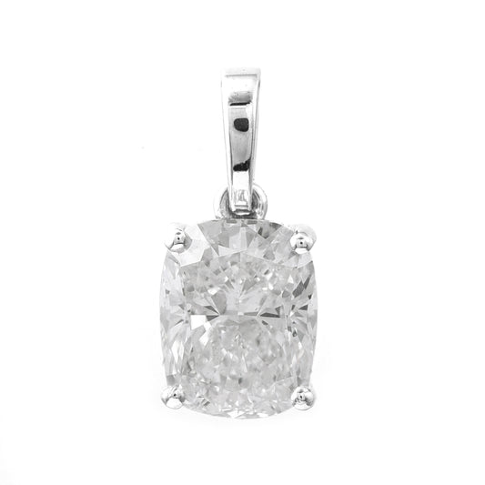 2.04 Carats Lab Grown Diamond 14K Gold Pendant