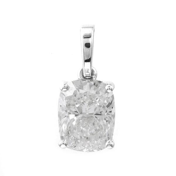 2.04 Carats Lab Grown Diamond 14K Gold Pendant