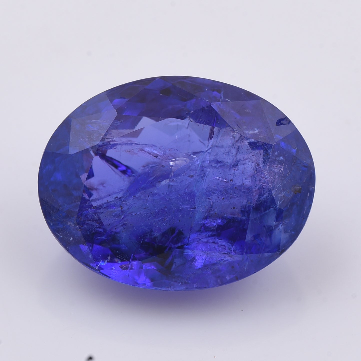 7.28 Natural Zoisite Tanzanite Oval Mixed Cut Gemstone