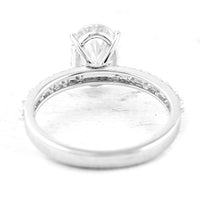 2.40 Carats Lab Grown Diamond 14K Gold Ring