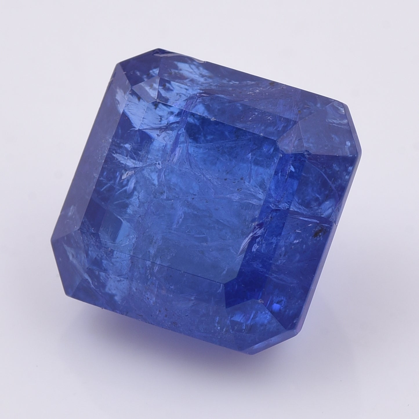 6.59 Natural Zoisite Tanzanite Square Emerald Cut Gemstone