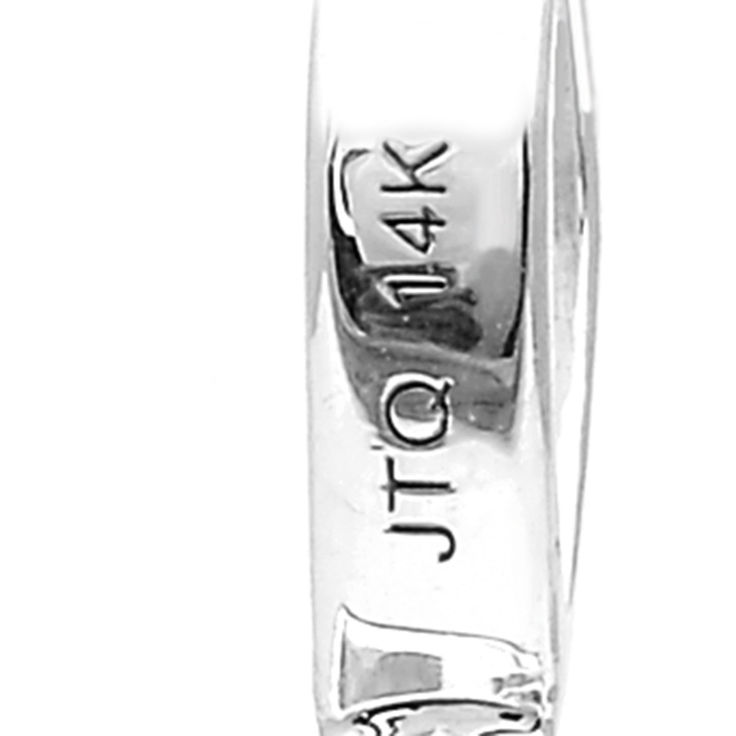 3.87 Carats Lab Grown Diamond 14K Gold Pendant
