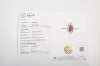 1.87 Ct Natural Codundum Ruby 14K Gold Ring