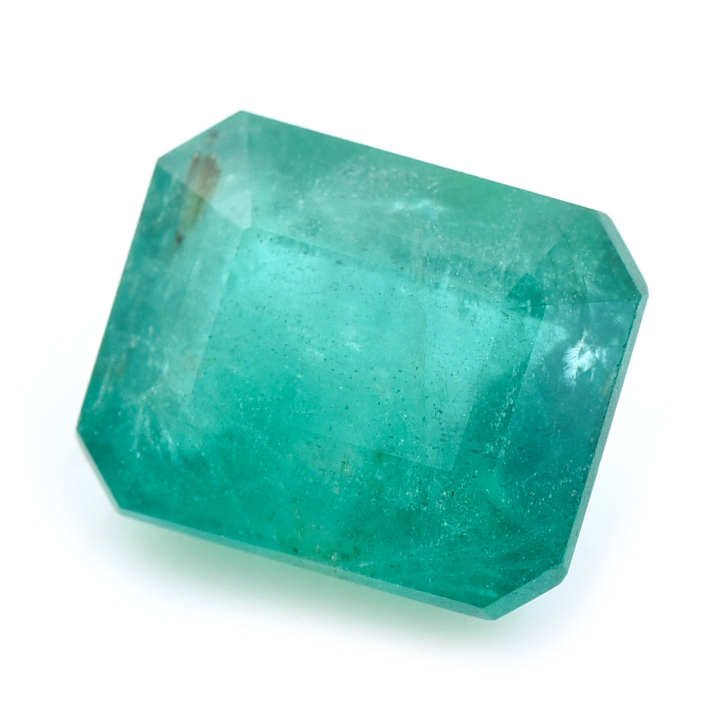 3.13 Natural Beryl Emerald Emerald Cut Gemstone