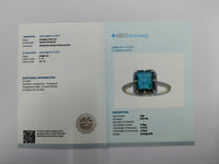 2.33 Ct Octagon Step Cut Natural Emerald 14K Gold Ring