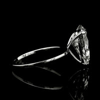 4.01 Carats Lab Grown Diamond 14K Gold Ring
