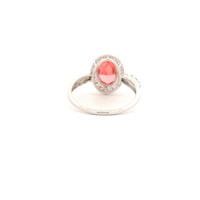 2.67 Carats Pink Lab Grown Diamond 14K Gold Ring