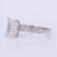 2.31 Carats Lab Grown Diamond 14K Gold Ring