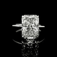 4.72 Carats Lab Grown Diamond 14K Gold Ring