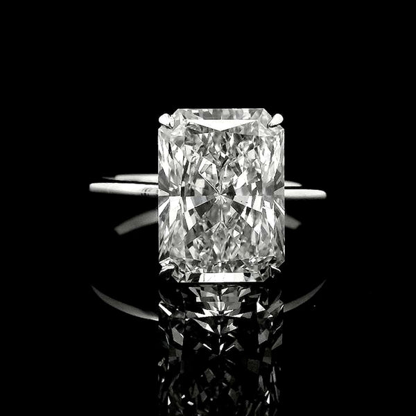4.72 Carats Lab Grown Diamond 14K Gold Ring