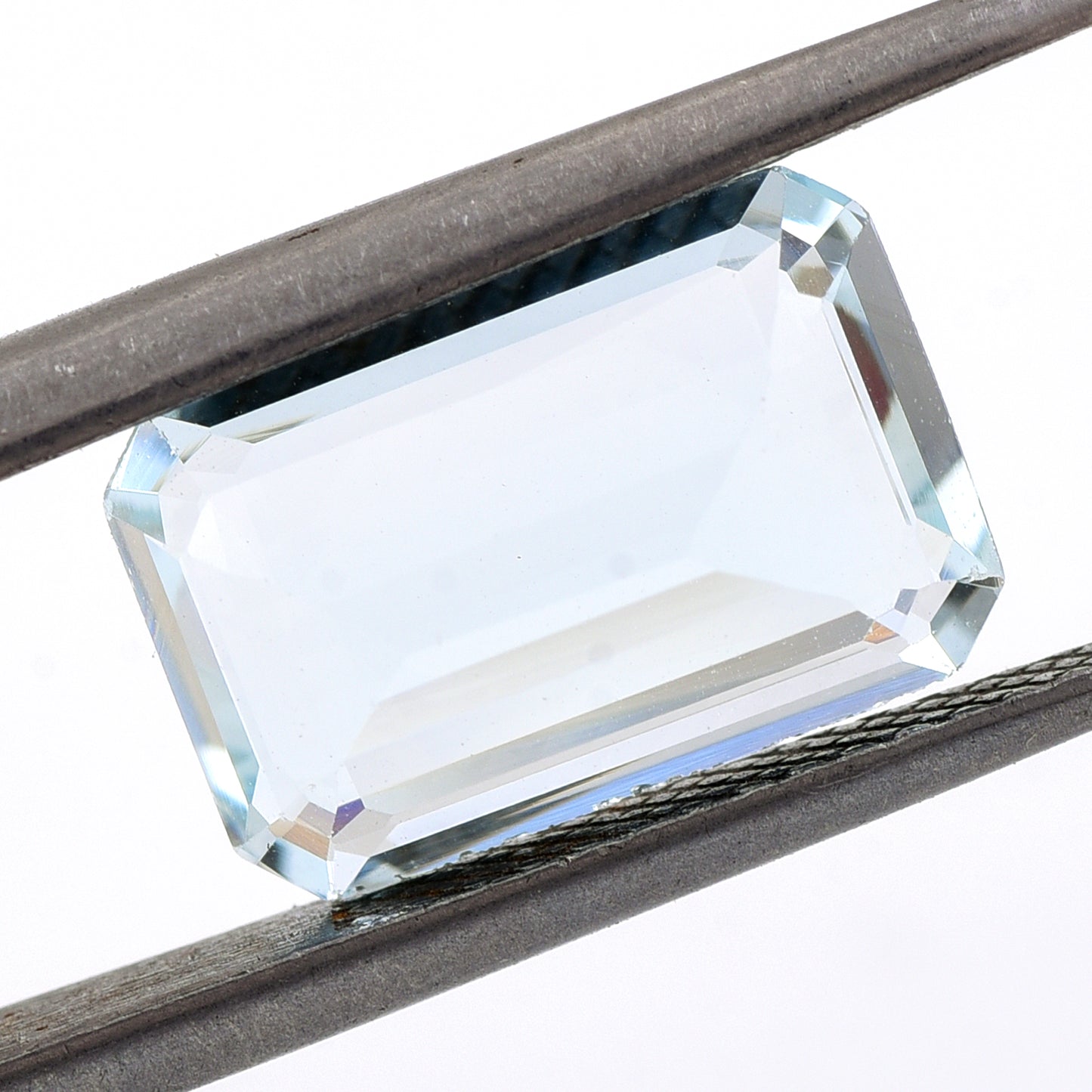 3.19 Natural Beryl Aquamarine Emerald Cut Gemstone