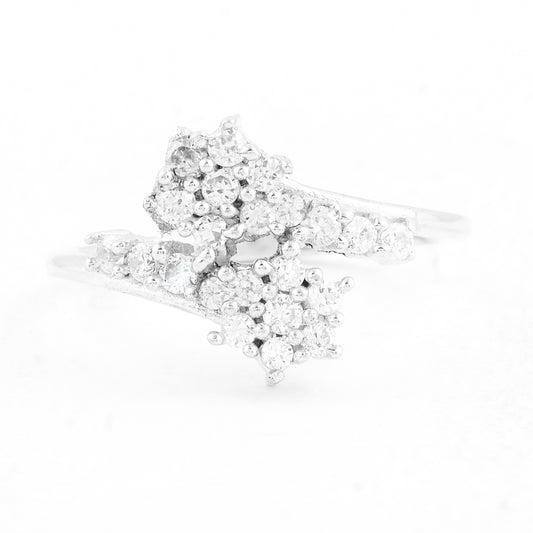 2.61 Ct Cubic Zirconia 925 Sterling Silver Ring