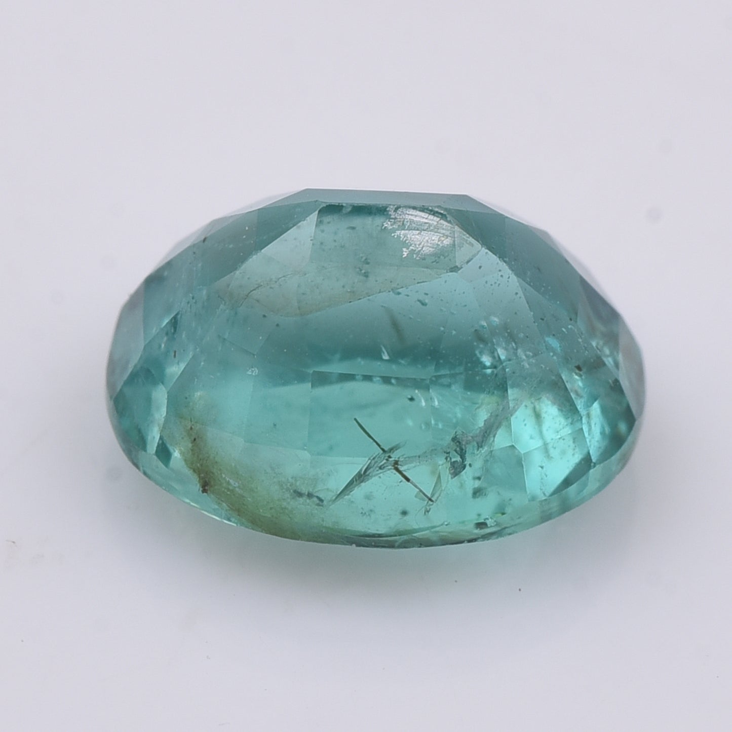 1.98 Natural Beryl Emerald Oval Mixed Cut Gemstone