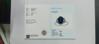 3.01 Ct Oval Mixed Cut Natural Sapphire 14K Gold Ring