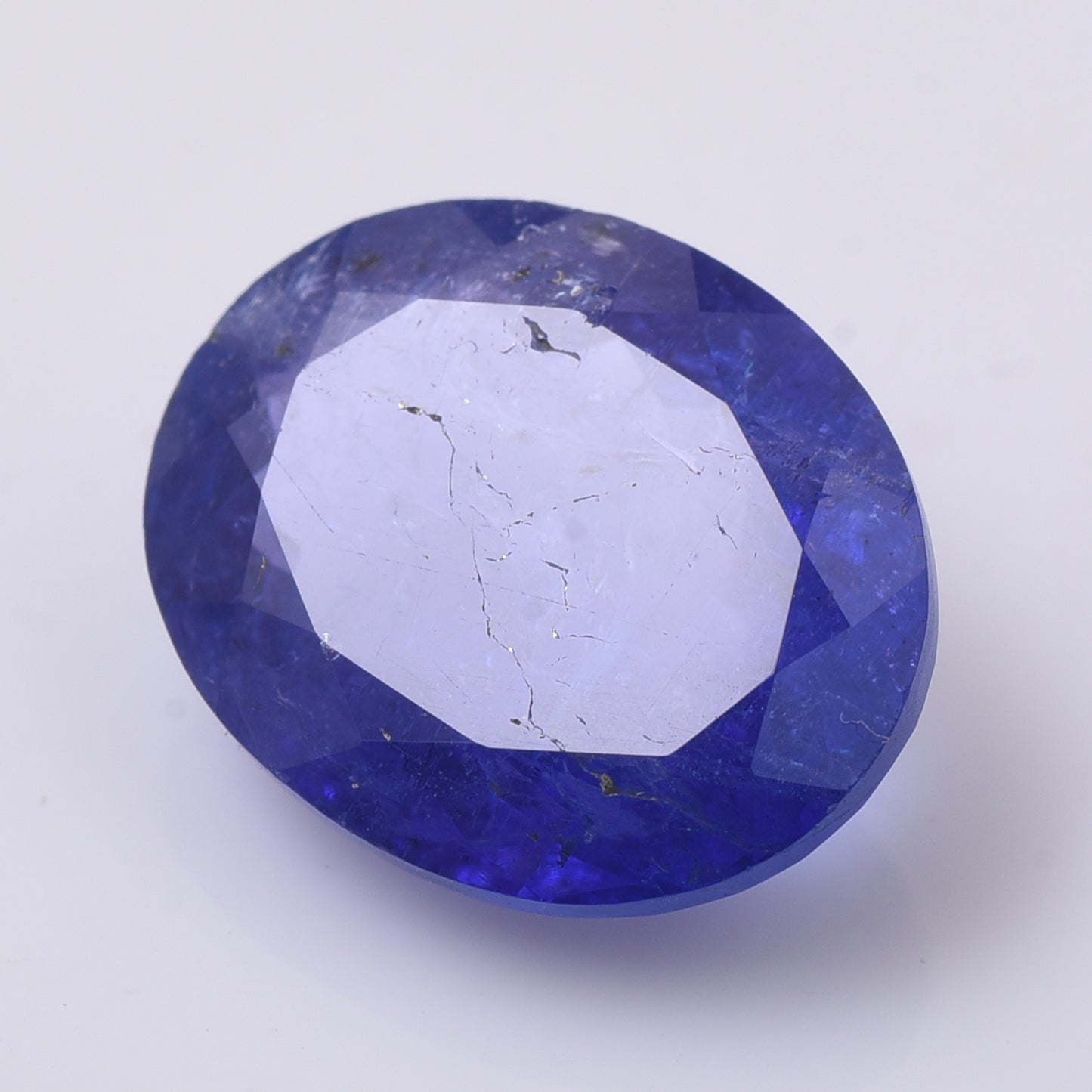 9.36 Natural Zoisite Tanzanite Oval Mixed Cut Gemstone