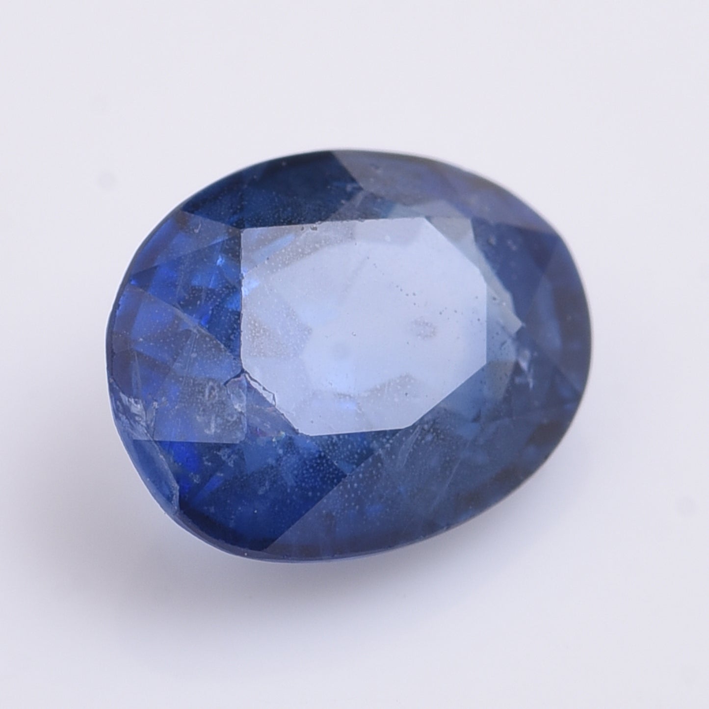 1.38 Natural Corundum Sapphire Oval Mixed Cut Gemstone