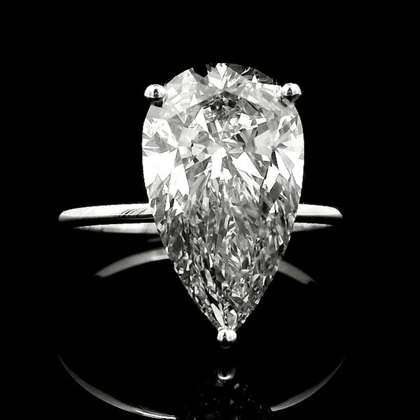 4.83 Carats Lab Grown Diamond 14K Gold Ring