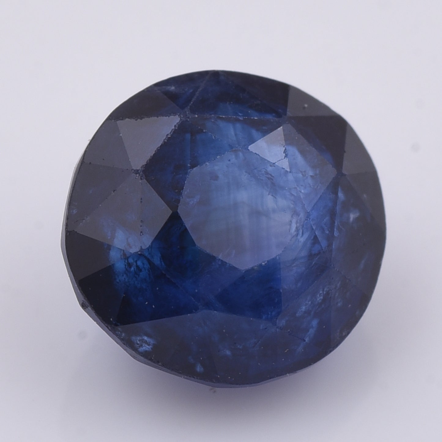 2.73 Natural Corundum Sapphire Round Mixed Cut Gemstone