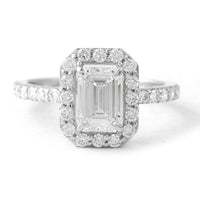 2.14 Carats Lab Grown Diamond 14K Gold Ring