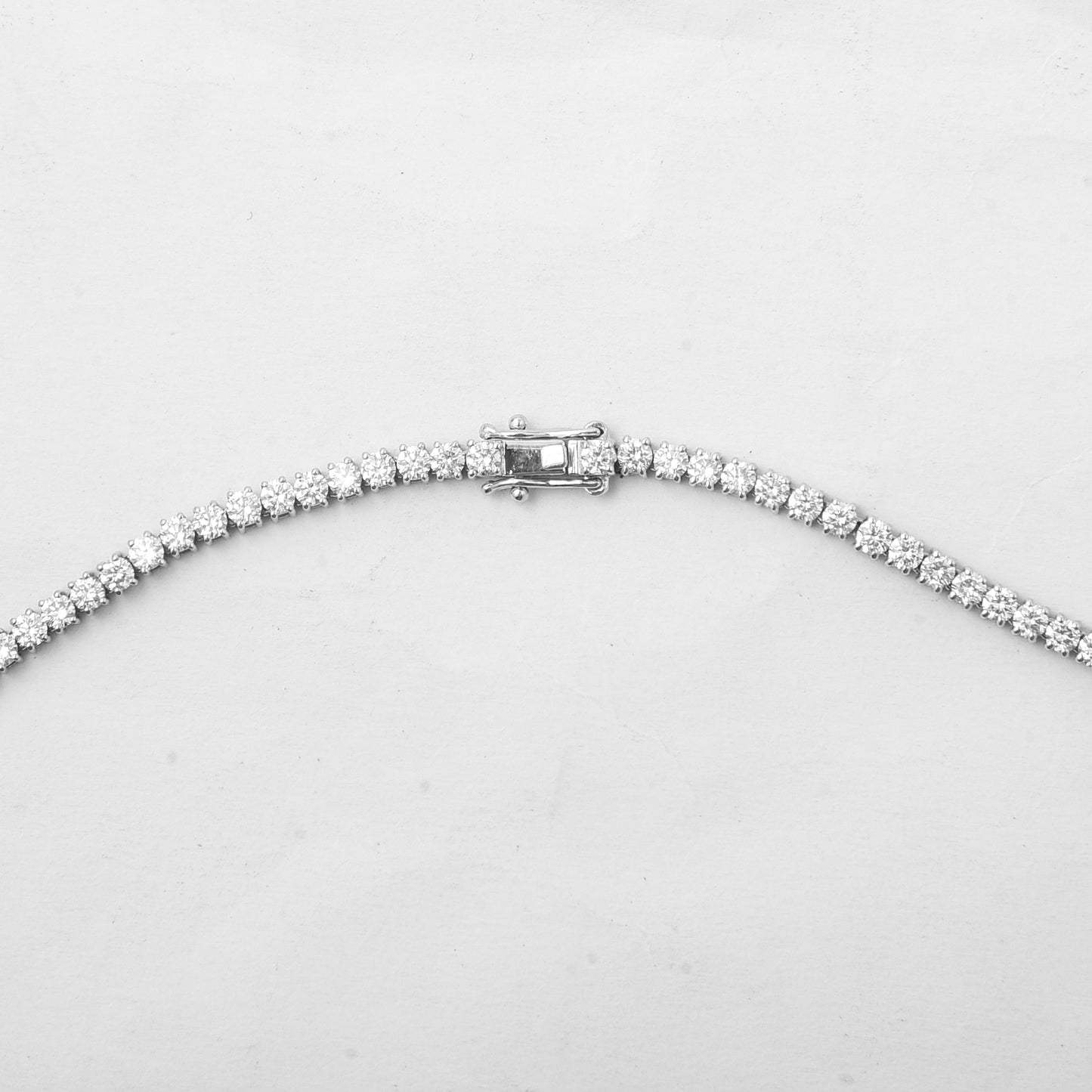 10.57 Ct Round Lab Grown Diamond 14K Gold Necklace