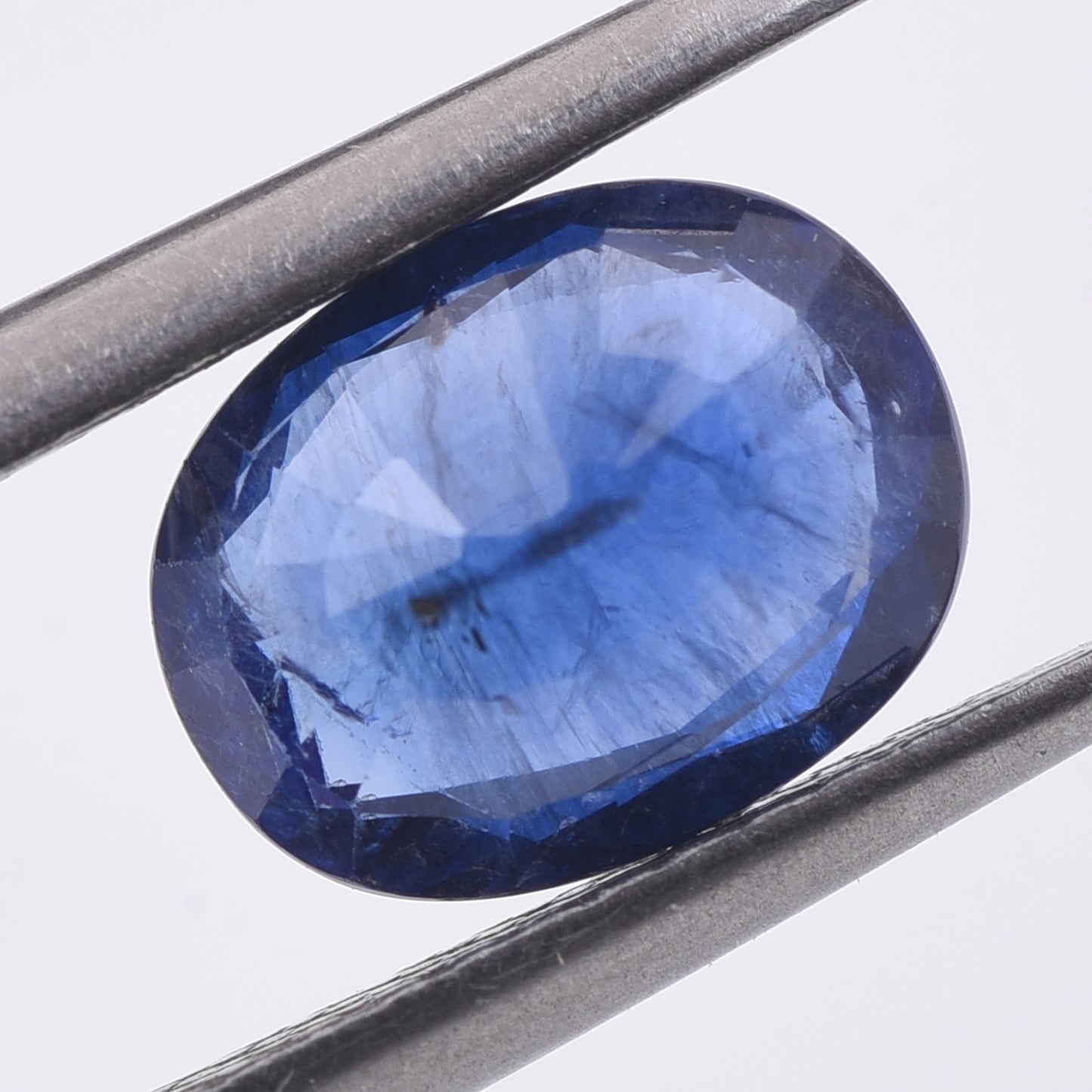 1.83 Natural Corundum Sapphire Oval Mixed Cut Gemstone