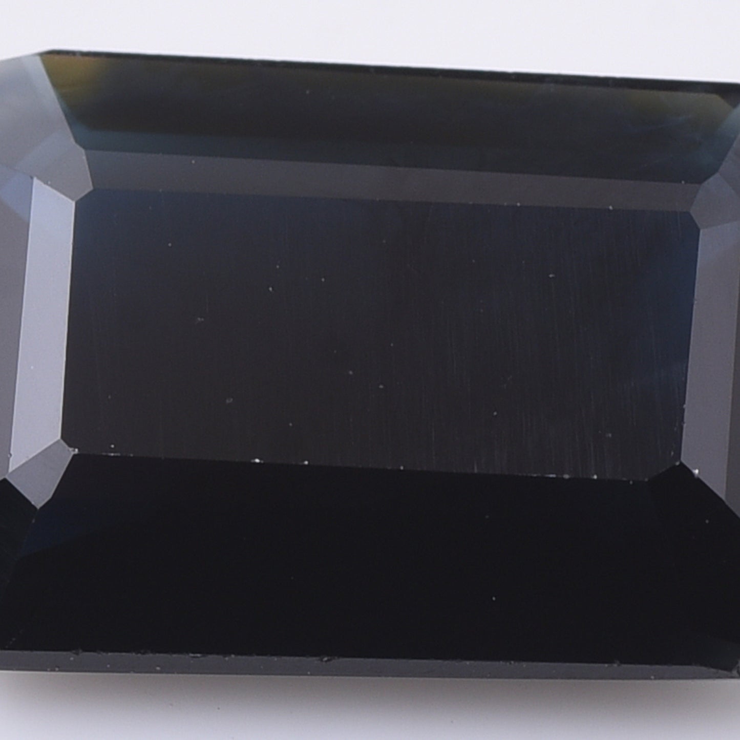 3.97 Natural Corundum Sapphire Emerald Cut Gemstone
