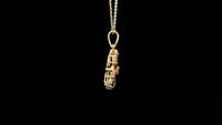 1.23 Ct Marquise Tourmaline 14K Gold Pendant