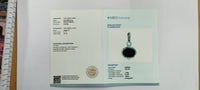 2.98 Ct Oval Mixed Cut Natural Sapphire 14K Gold Pendant
