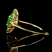 1.91 Ct Oval Emerald 14K Gold Ring