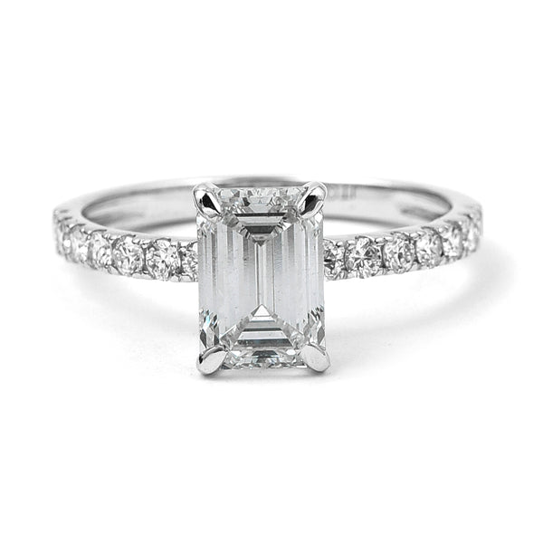 2.24 Carats Lab Grown Diamond 14K Gold Ring