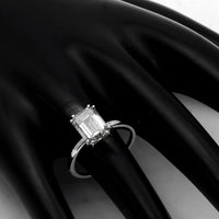 3.05 Carats Lab Grown Diamond 14K Gold Ring